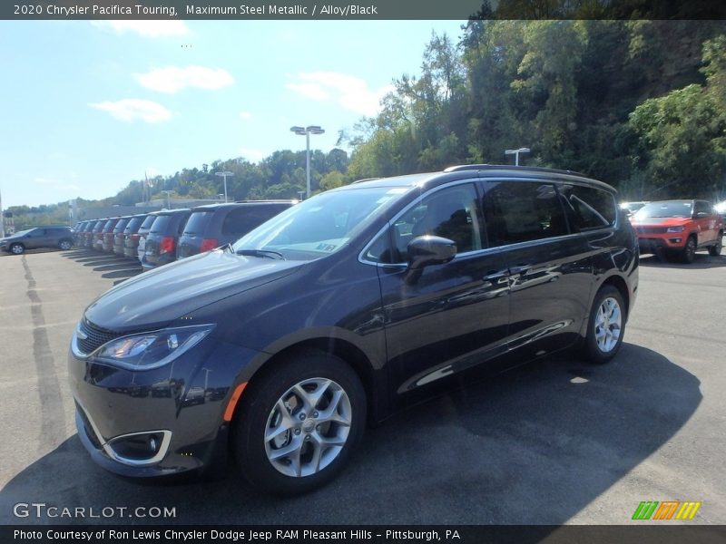 Maximum Steel Metallic / Alloy/Black 2020 Chrysler Pacifica Touring