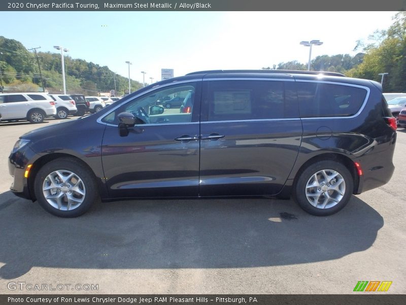 Maximum Steel Metallic / Alloy/Black 2020 Chrysler Pacifica Touring