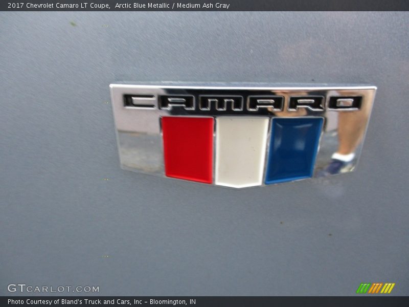 Arctic Blue Metallic / Medium Ash Gray 2017 Chevrolet Camaro LT Coupe