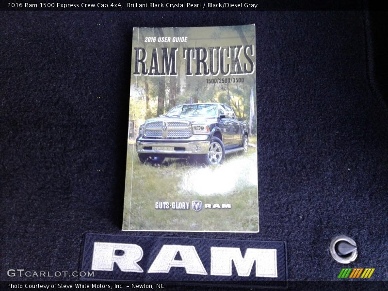 Brilliant Black Crystal Pearl / Black/Diesel Gray 2016 Ram 1500 Express Crew Cab 4x4