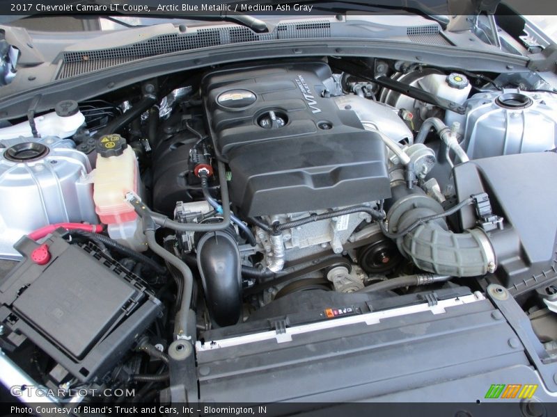 Arctic Blue Metallic / Medium Ash Gray 2017 Chevrolet Camaro LT Coupe