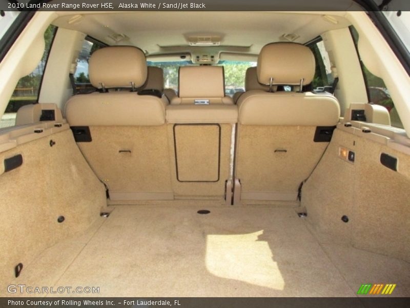 2010 Range Rover HSE Trunk