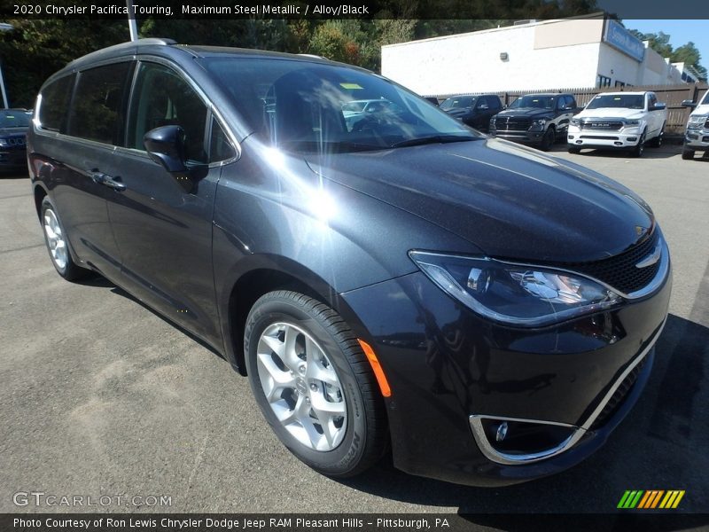 Maximum Steel Metallic / Alloy/Black 2020 Chrysler Pacifica Touring