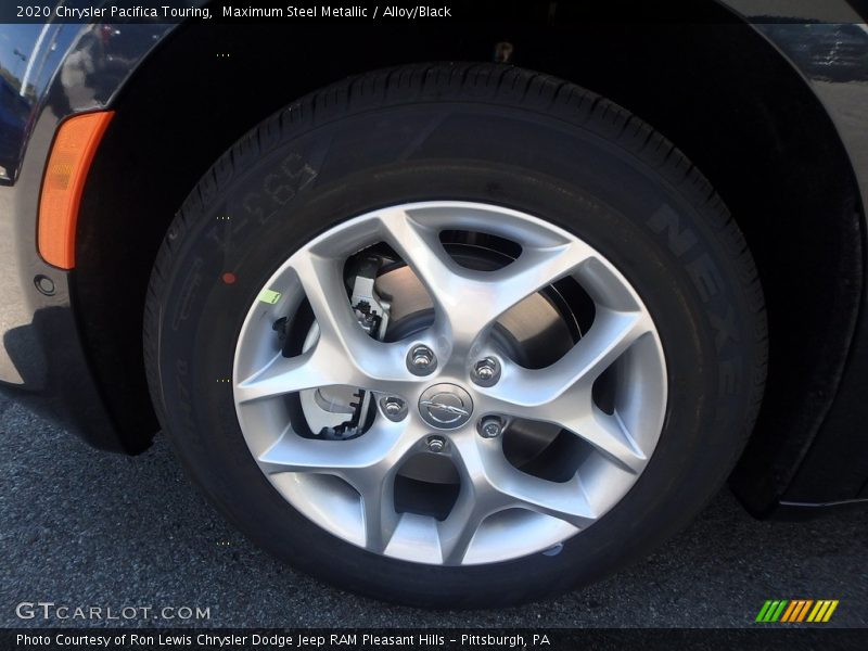 Maximum Steel Metallic / Alloy/Black 2020 Chrysler Pacifica Touring