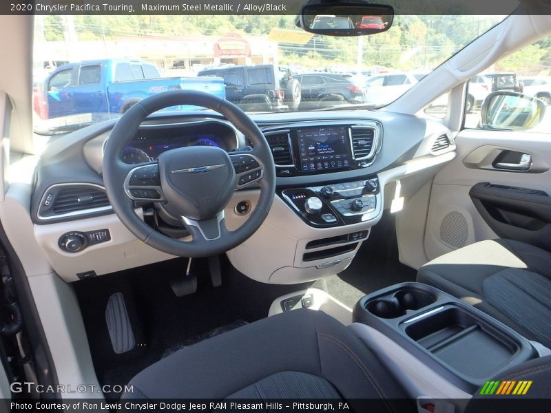 Maximum Steel Metallic / Alloy/Black 2020 Chrysler Pacifica Touring