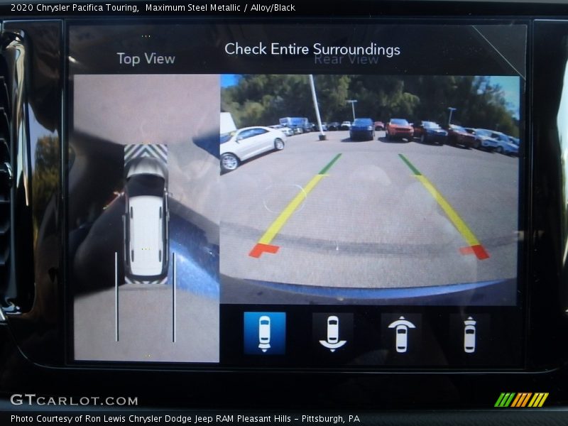 Maximum Steel Metallic / Alloy/Black 2020 Chrysler Pacifica Touring