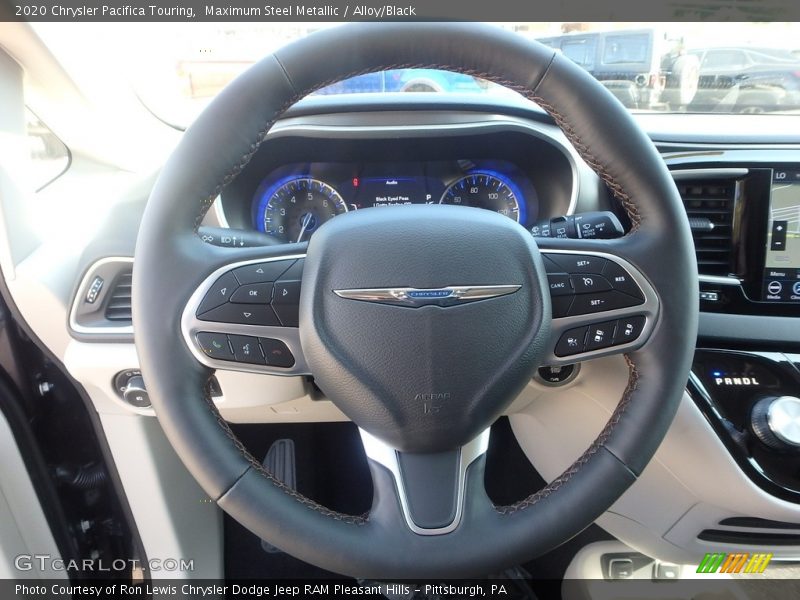 Maximum Steel Metallic / Alloy/Black 2020 Chrysler Pacifica Touring