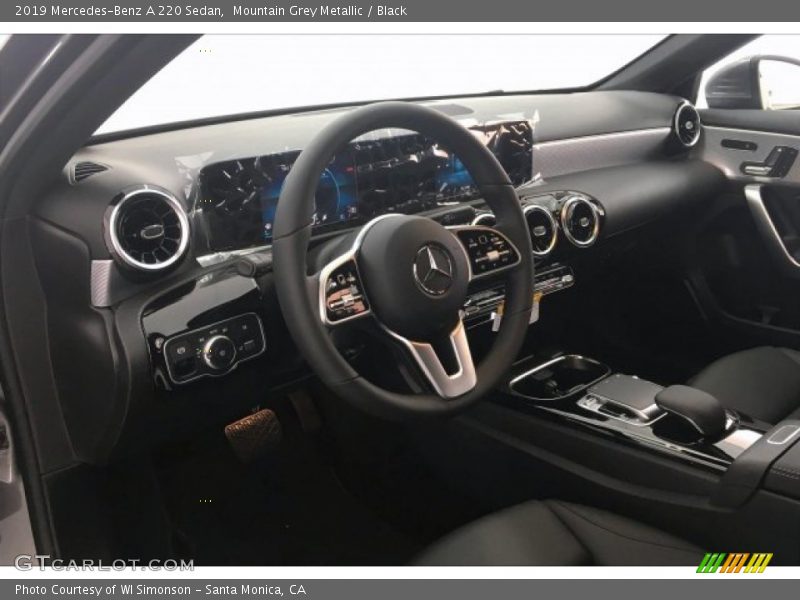 Mountain Grey Metallic / Black 2019 Mercedes-Benz A 220 Sedan