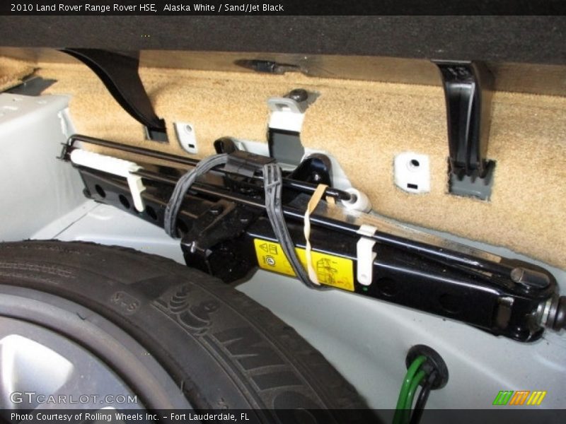 Tool Kit of 2010 Range Rover HSE