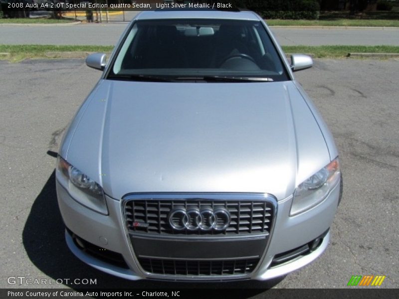 Light Silver Metallic / Black 2008 Audi A4 2.0T Special Edition quattro Sedan