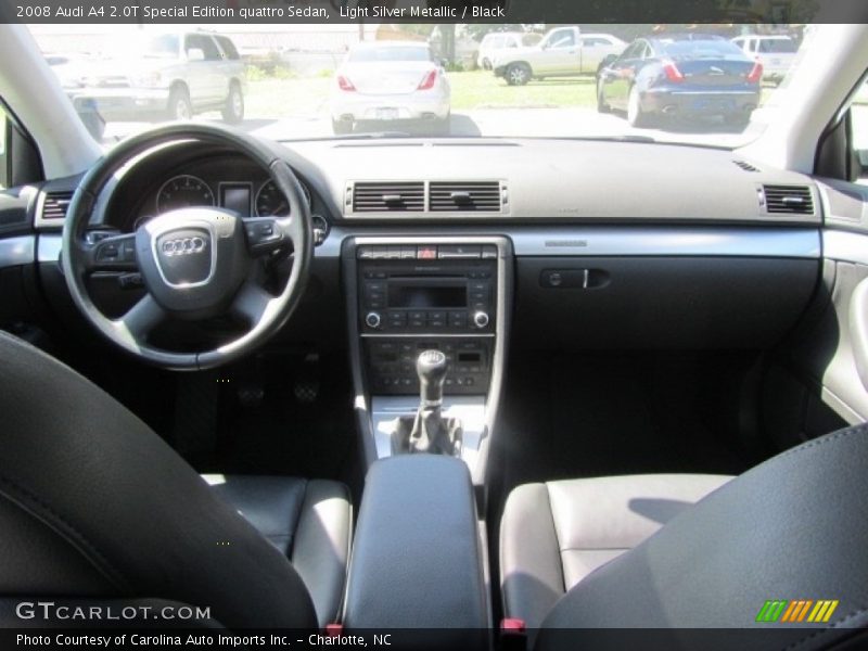 Light Silver Metallic / Black 2008 Audi A4 2.0T Special Edition quattro Sedan