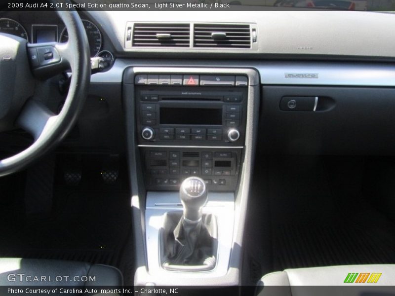 Light Silver Metallic / Black 2008 Audi A4 2.0T Special Edition quattro Sedan