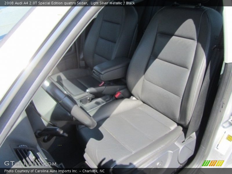 Light Silver Metallic / Black 2008 Audi A4 2.0T Special Edition quattro Sedan