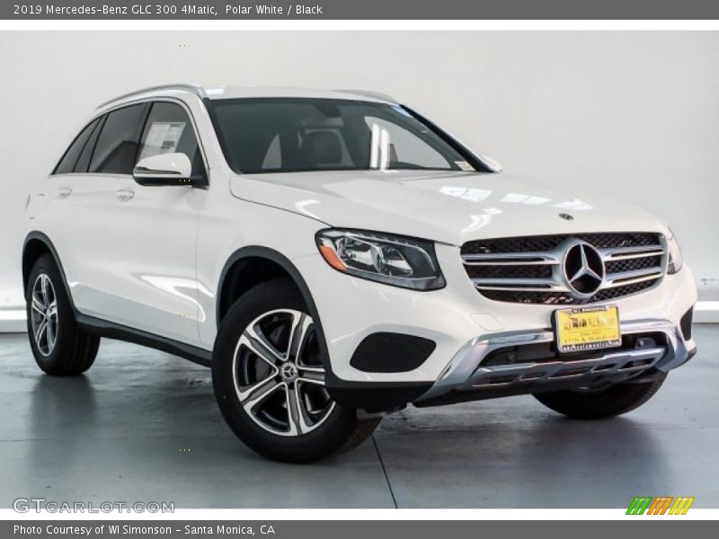 Polar White / Black 2019 Mercedes-Benz GLC 300 4Matic