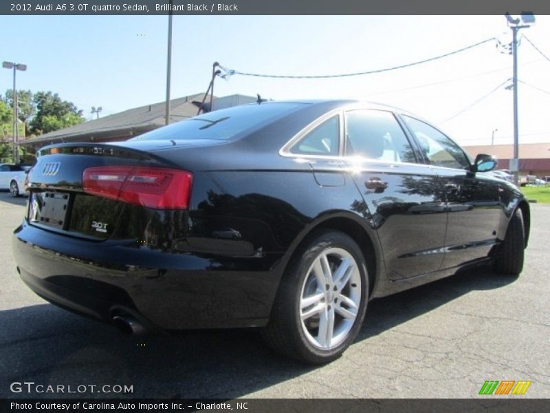 Brilliant Black / Black 2012 Audi A6 3.0T quattro Sedan