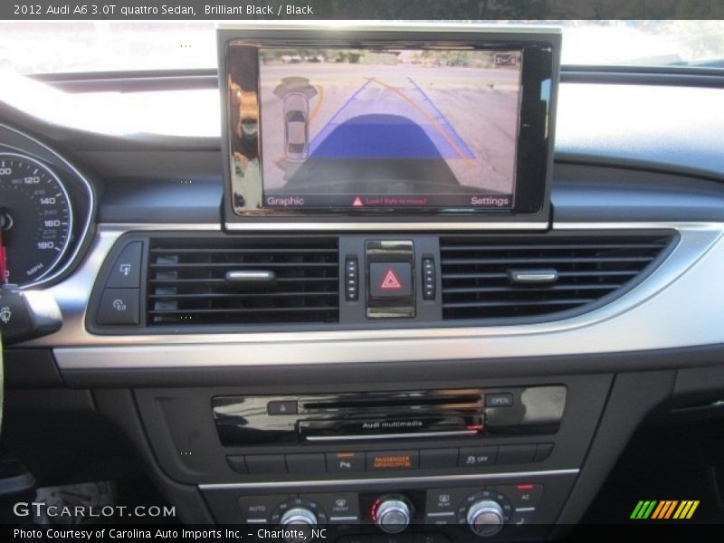 Controls of 2012 A6 3.0T quattro Sedan