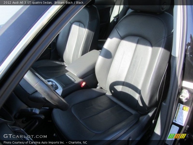 Brilliant Black / Black 2012 Audi A6 3.0T quattro Sedan