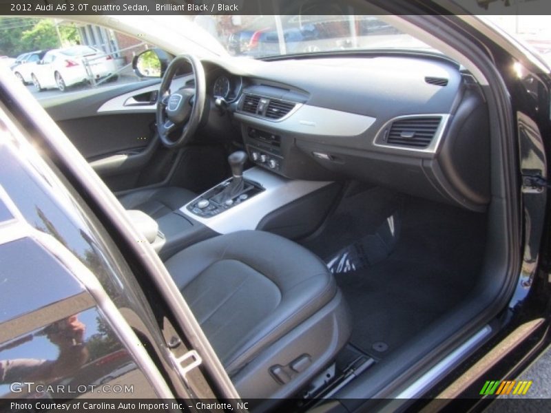 Brilliant Black / Black 2012 Audi A6 3.0T quattro Sedan