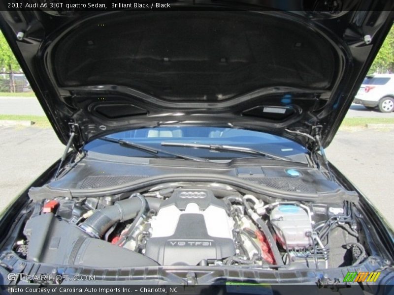 Brilliant Black / Black 2012 Audi A6 3.0T quattro Sedan