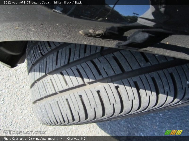 Brilliant Black / Black 2012 Audi A6 3.0T quattro Sedan