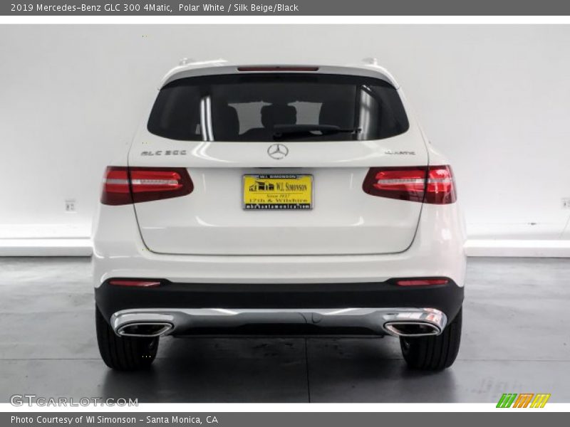 Polar White / Silk Beige/Black 2019 Mercedes-Benz GLC 300 4Matic