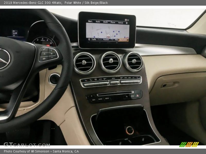 Polar White / Silk Beige/Black 2019 Mercedes-Benz GLC 300 4Matic