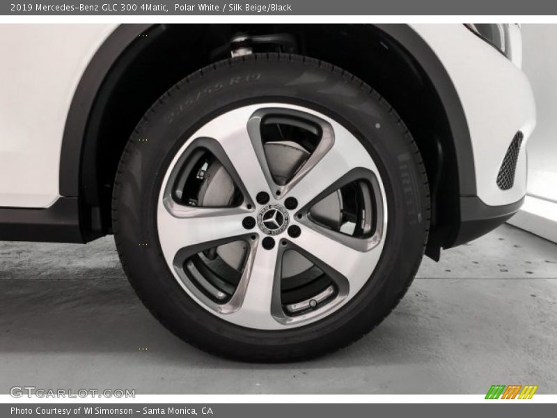 Polar White / Silk Beige/Black 2019 Mercedes-Benz GLC 300 4Matic