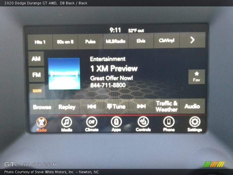 DB Black / Black 2020 Dodge Durango GT AWD