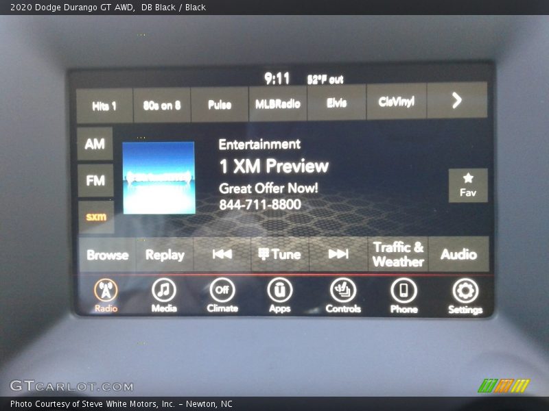 DB Black / Black 2020 Dodge Durango GT AWD