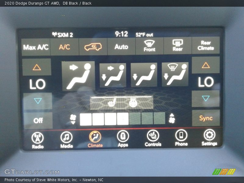 DB Black / Black 2020 Dodge Durango GT AWD