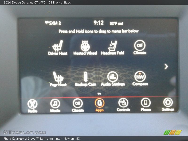 DB Black / Black 2020 Dodge Durango GT AWD