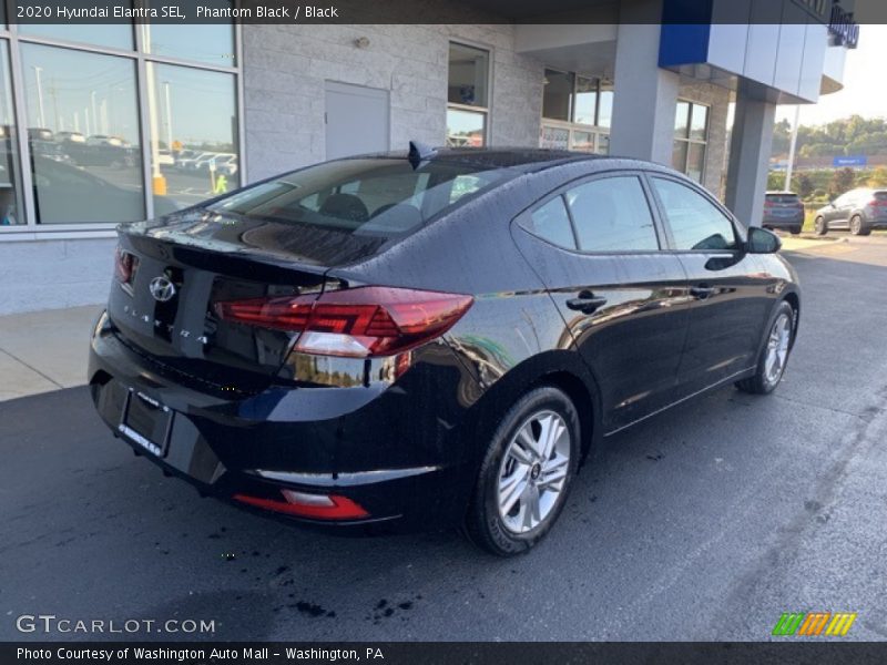 Phantom Black / Black 2020 Hyundai Elantra SEL