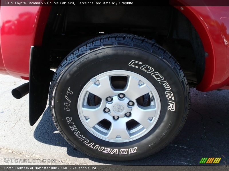 Barcelona Red Metallic / Graphite 2015 Toyota Tacoma V6 Double Cab 4x4
