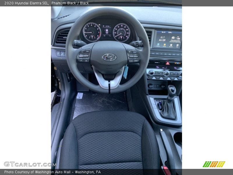 Phantom Black / Black 2020 Hyundai Elantra SEL