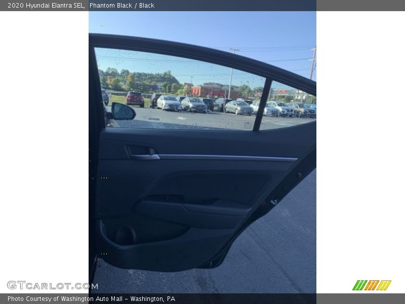 Phantom Black / Black 2020 Hyundai Elantra SEL