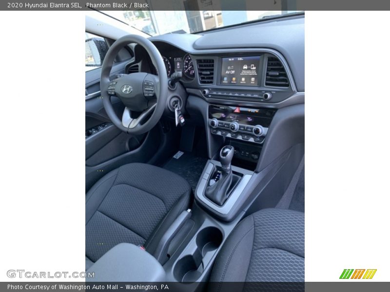 Phantom Black / Black 2020 Hyundai Elantra SEL