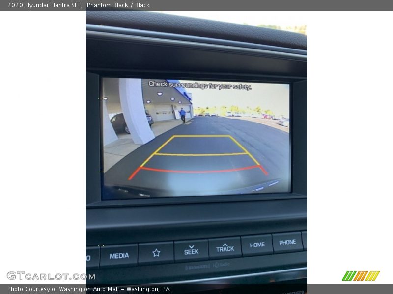 Phantom Black / Black 2020 Hyundai Elantra SEL