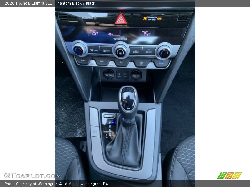 Phantom Black / Black 2020 Hyundai Elantra SEL