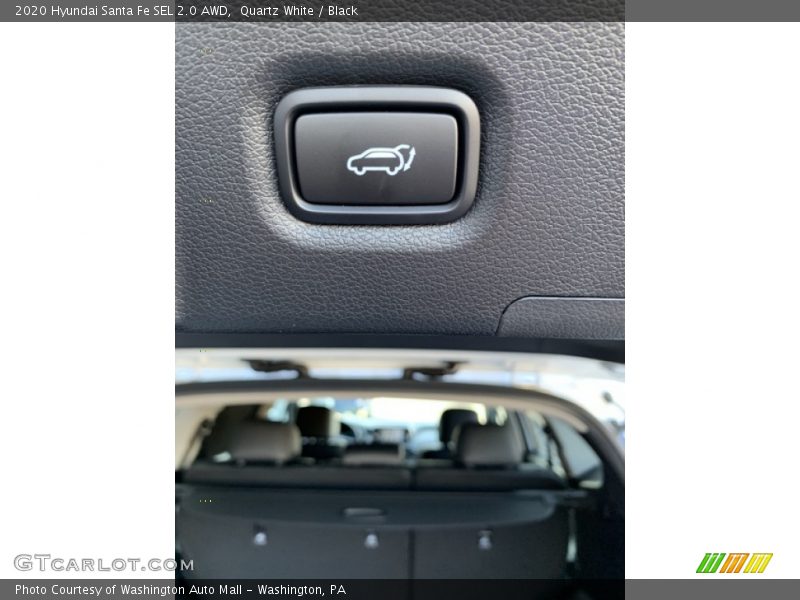 Quartz White / Black 2020 Hyundai Santa Fe SEL 2.0 AWD