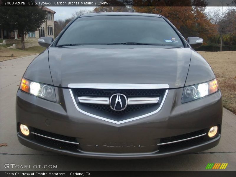 Carbon Bronze Metallic / Ebony 2008 Acura TL 3.5 Type-S