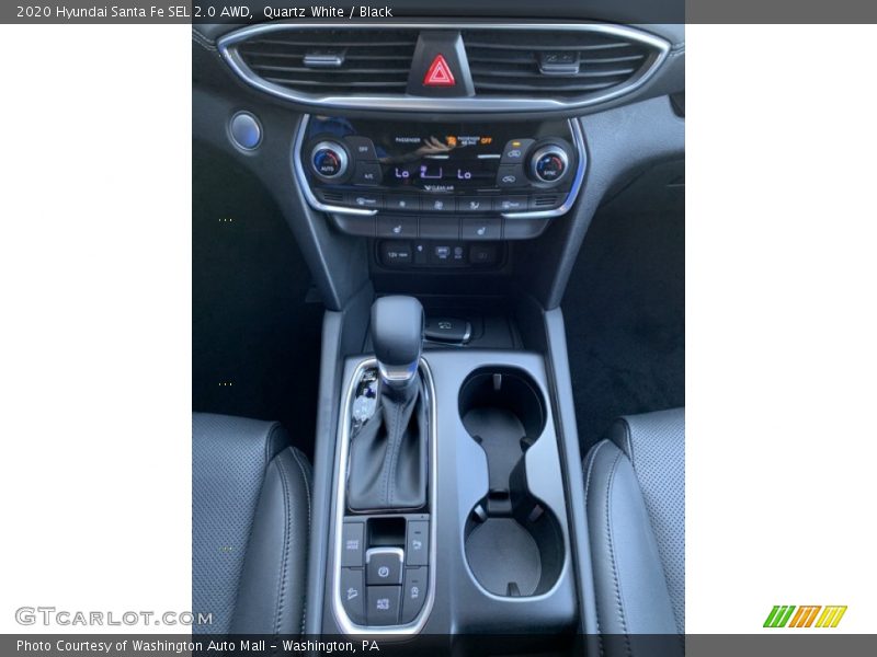 Quartz White / Black 2020 Hyundai Santa Fe SEL 2.0 AWD