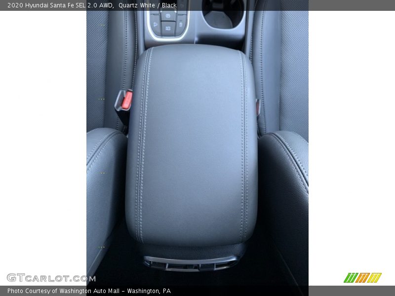 Quartz White / Black 2020 Hyundai Santa Fe SEL 2.0 AWD