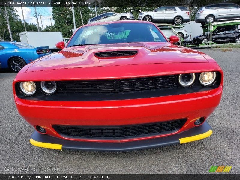 Torred / Black 2019 Dodge Challenger GT AWD