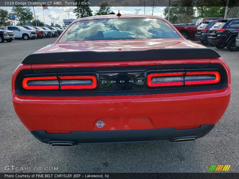 Torred / Black 2019 Dodge Challenger GT AWD