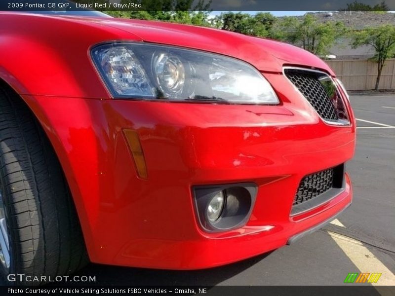 Liquid Red / Onyx/Red 2009 Pontiac G8 GXP