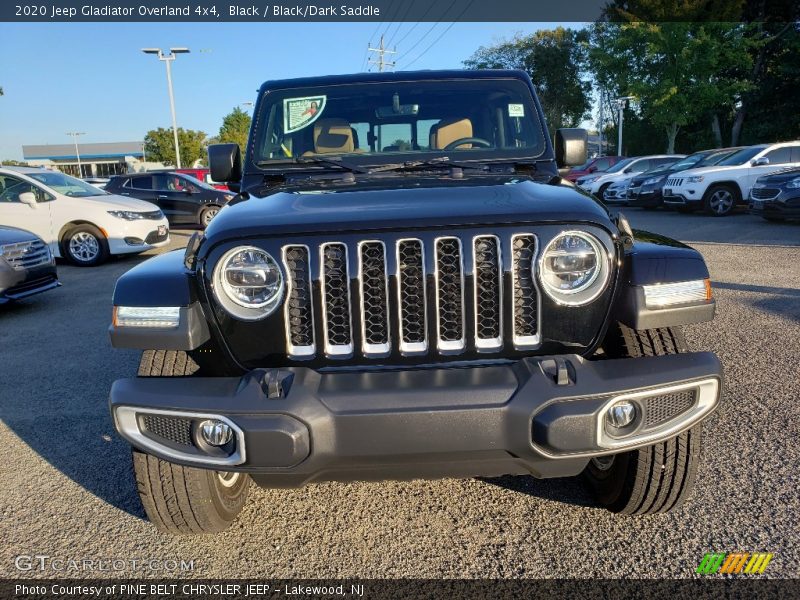Black / Black/Dark Saddle 2020 Jeep Gladiator Overland 4x4