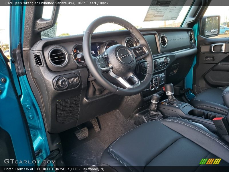 Bikini Pearl / Black 2020 Jeep Wrangler Unlimited Sahara 4x4
