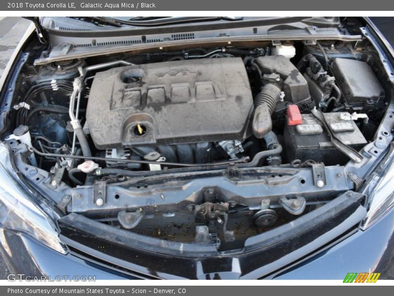  2018 Corolla LE Engine - 1.8 Liter DOHC 16-Valve VVT-i 4 Cylinder