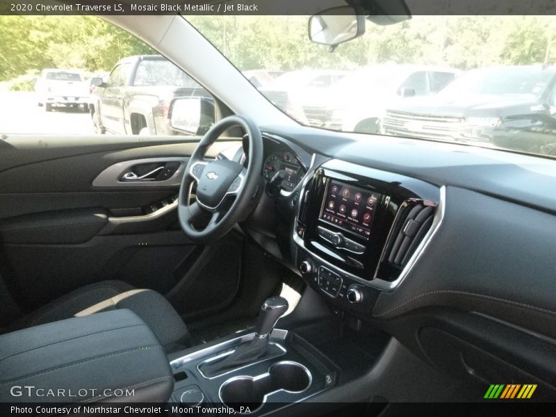 Mosaic Black Metallic / Jet Black 2020 Chevrolet Traverse LS