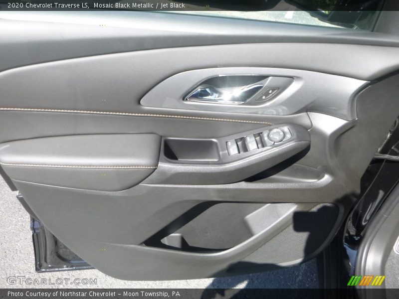 Mosaic Black Metallic / Jet Black 2020 Chevrolet Traverse LS